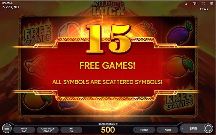 All Ways Luck free games.