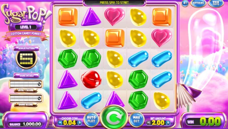 Slot Sugar Pop - BetSoft