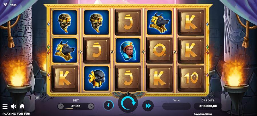 BlockBets Casino - gra Egyptian Stone