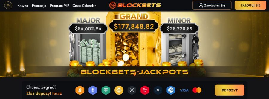 BlockBets Casino - jackpoty