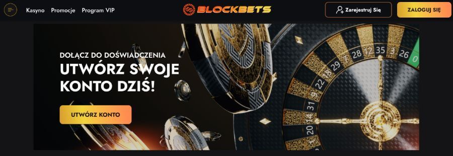 BlockBets Casino - rejestracja