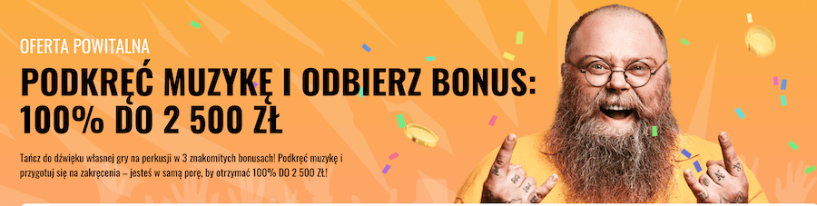 Bonus powitalny w Casino fest dla nowych graczy