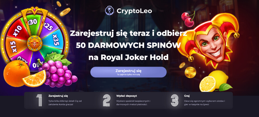 CryptoLeo - bonus bez depozytu