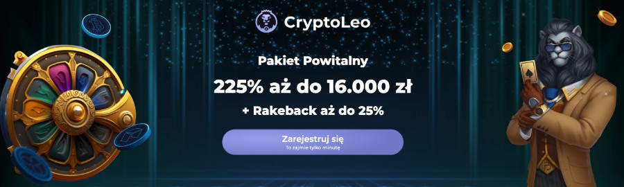 CryptoLeo - bonus powitalny