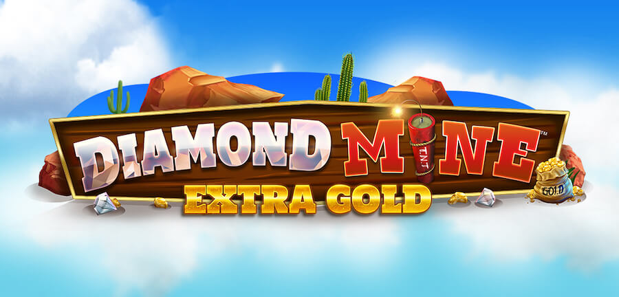 Logo slotu Diamond Mine Extra Gold