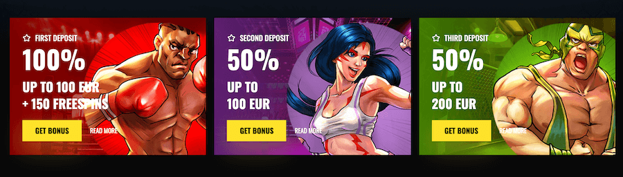 Promocje w kasynie FightClub