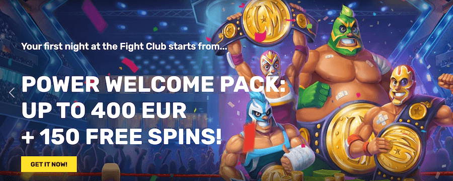Bonus powitalny w FightClub Casino