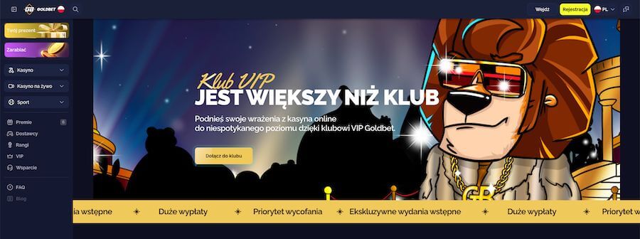Goldbet klub VIP.
