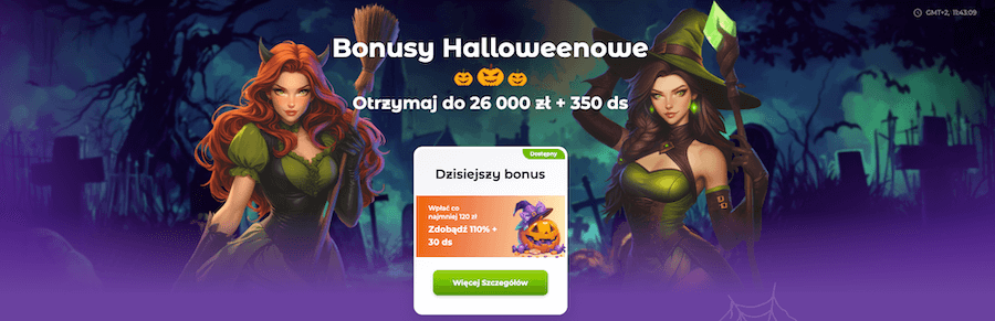 Bonusy na Halloween w Verde Casino