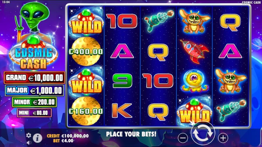 HeatsCasino gra Cosmic Cash