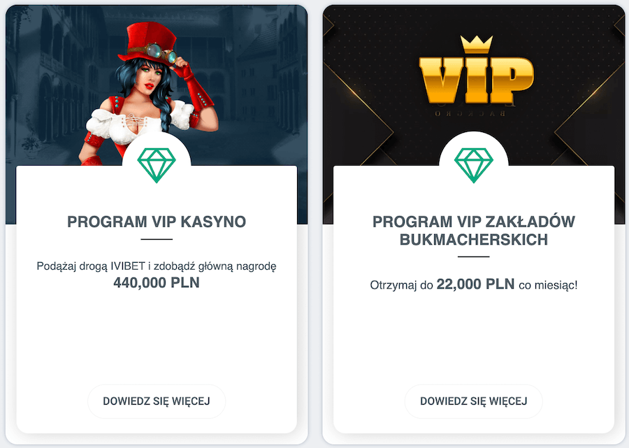 Klub VIP w Ivibet