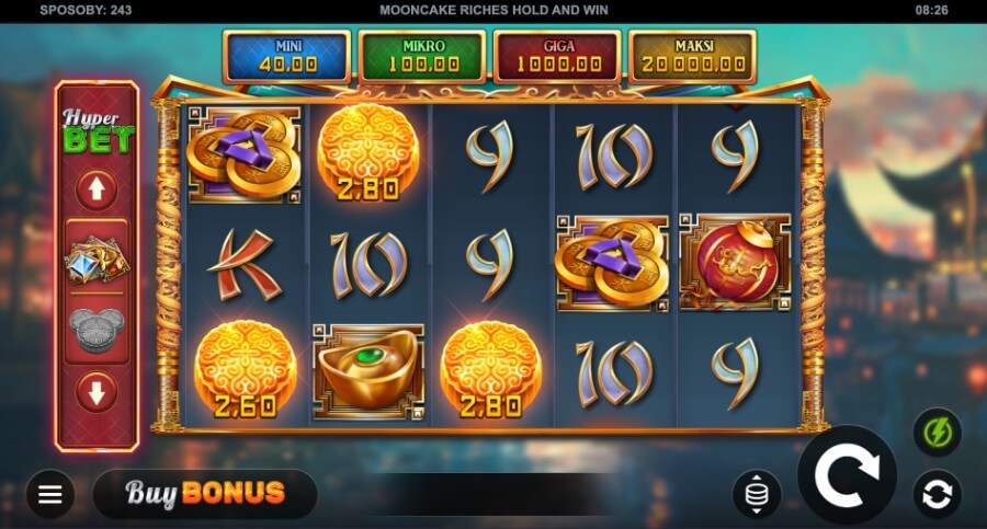 Lucky Koala - gra Mooncake Riches: Hold and Win