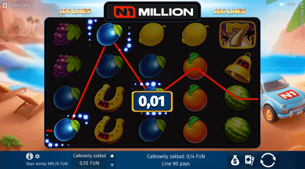 Gra N1 Million w N1 Casino