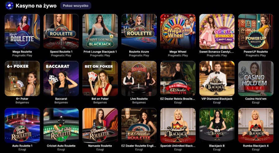 NVcasino kasyno na żywo