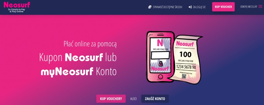Neosurf Kasyna Online