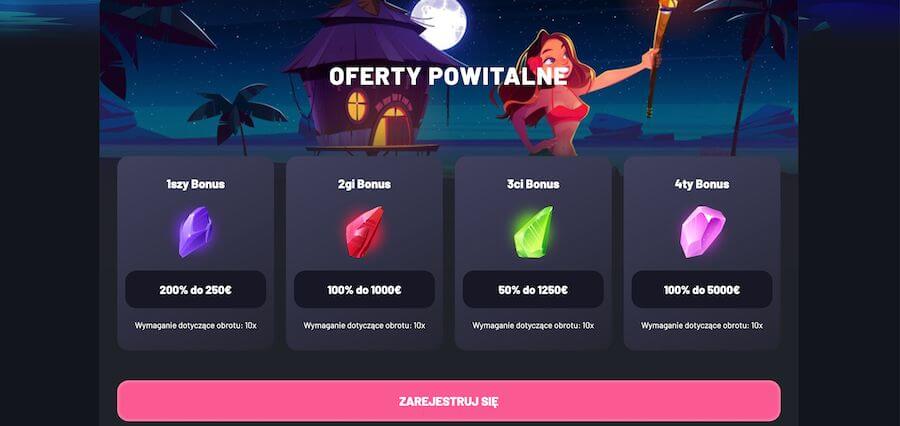 Oferta powitalna w Seven Casino