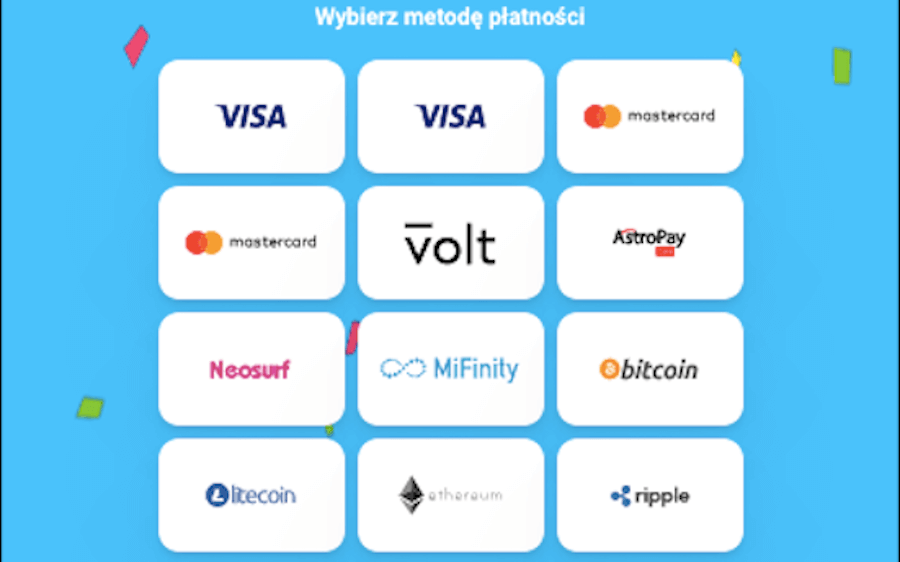 Metody płatności w kasynie OhMySpins