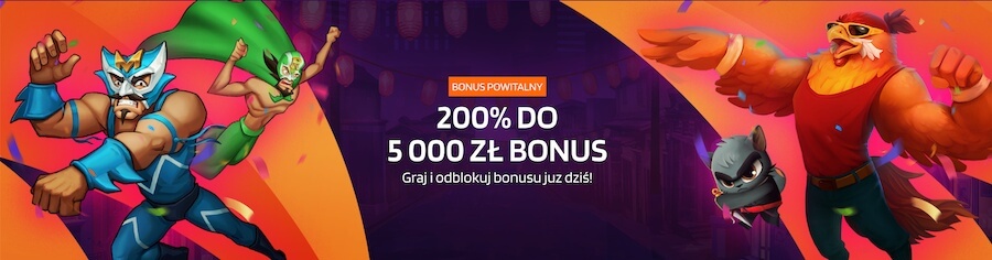 Bonus powitalny w kasynie Punterz.