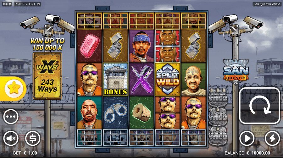 San Quentin xWays slot