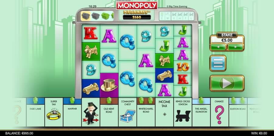 Slot Monopoly Megaways