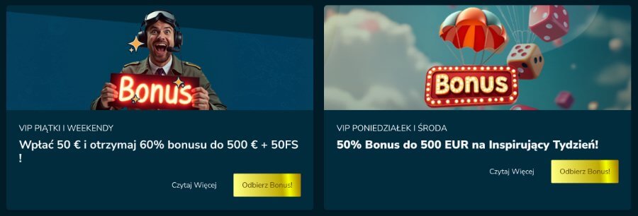 VolerBet bonusy
