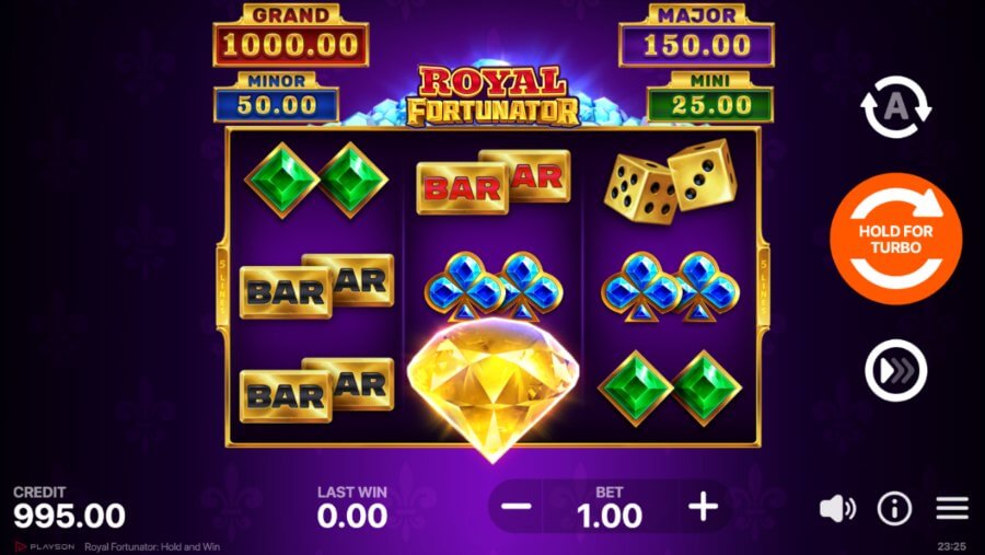VolerBet gra Royal Fortunator