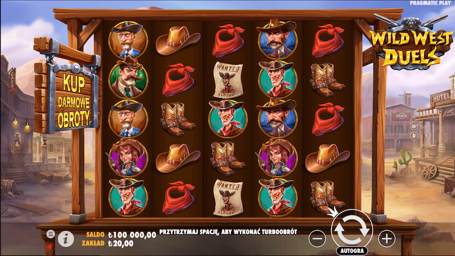 Slot online Wild West Duels