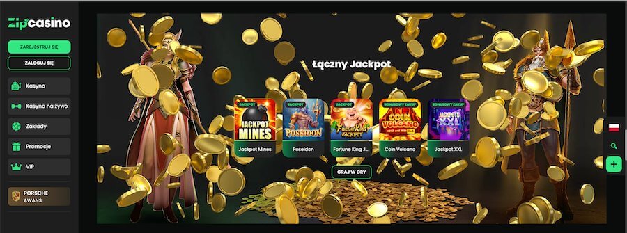 Zip Casino jackpot