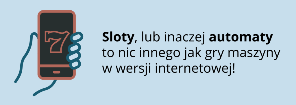 Grafika ukazująca wyjaśnienie terminu sloty