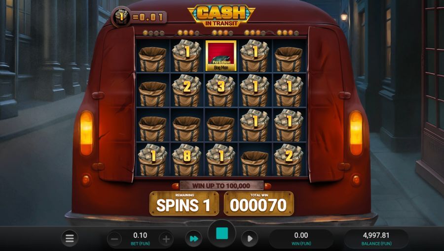 cash in transit slot