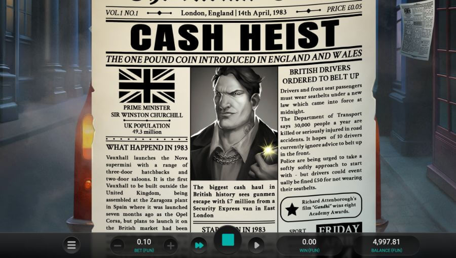 cash in transit slot