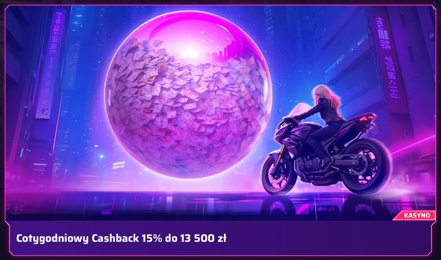 Oferty cashback dostępne w kasynie RobyCasino