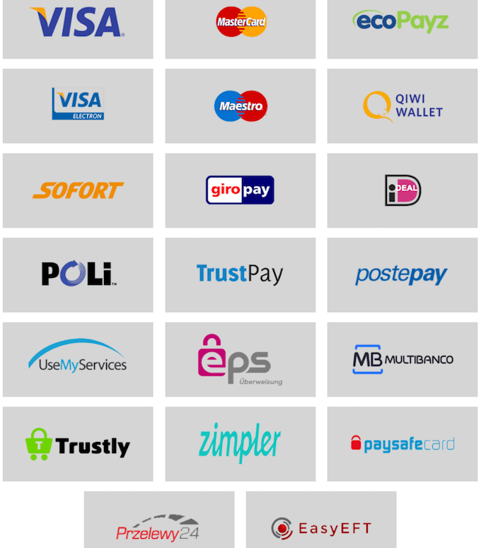 Metody płatności w CasinoSuperlines