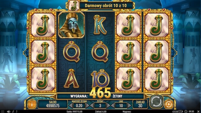 Doom of Egypt slot darmowe spiny 