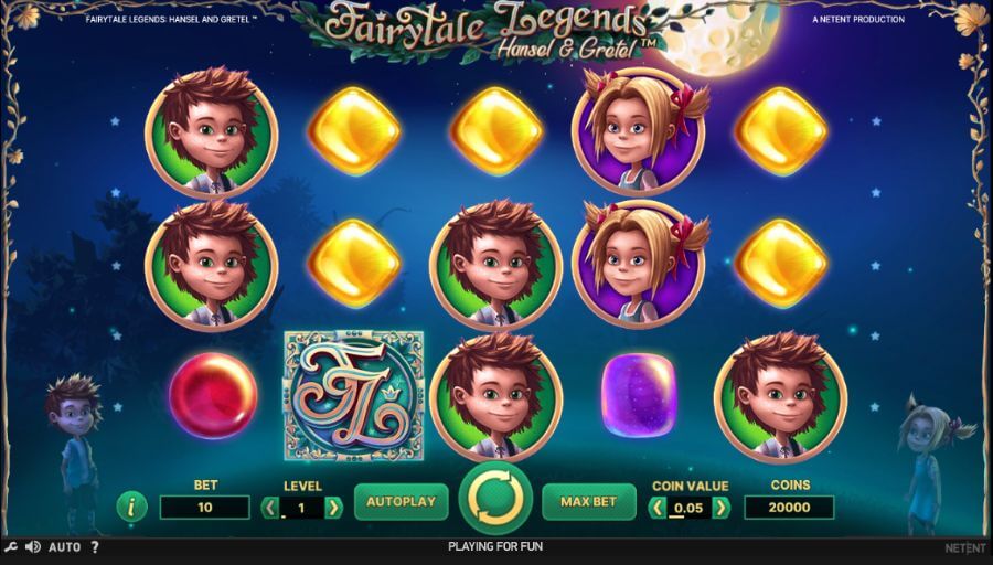 fairytale legends: Hansel & Gretel slot