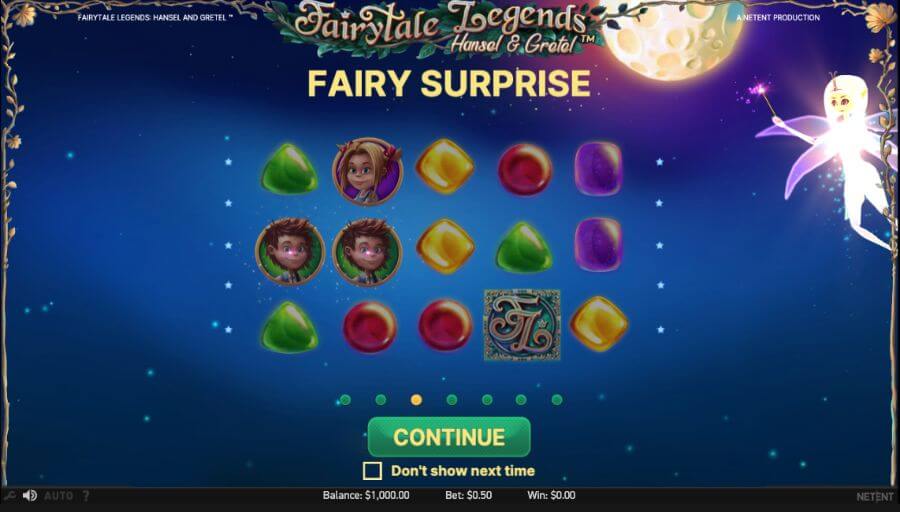 fairytale legends: Hansel & Gretel slot