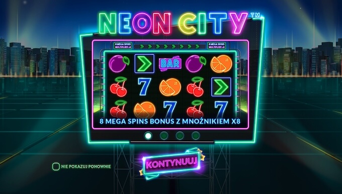 Neon City slot Wazdan