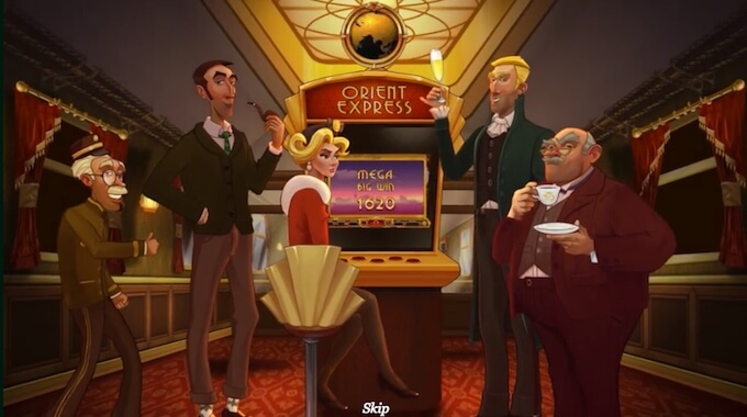 Orient Express slot by Yggdrasil