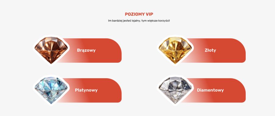 Program VIP w kasynie Rapid Casino