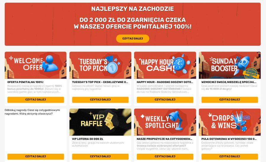 Promocje dostępne w Rapid Casino