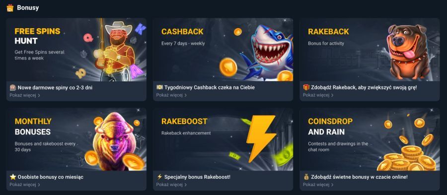 promocje w kasynie coins.game