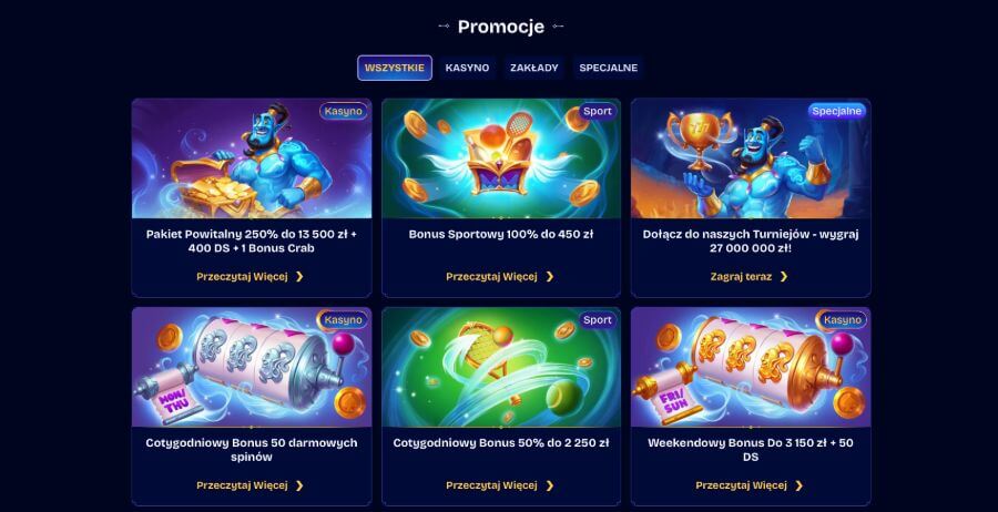 promocje i bonusy dostępne w kasynie wishwin