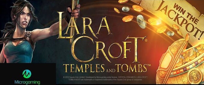 Lara Croft Temples and Tombs slot od Microgaming