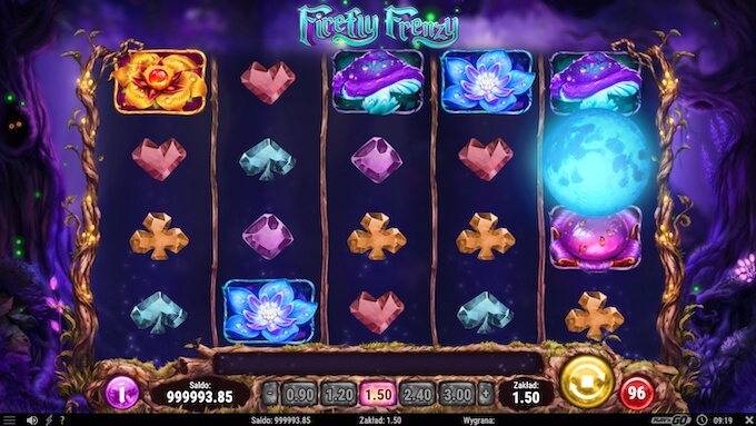 Firefly Frenzy slot symbole 