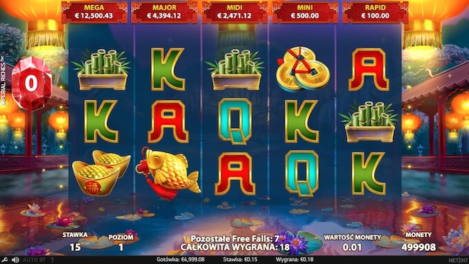 Imperial Riches slot runda darmowych spinów 