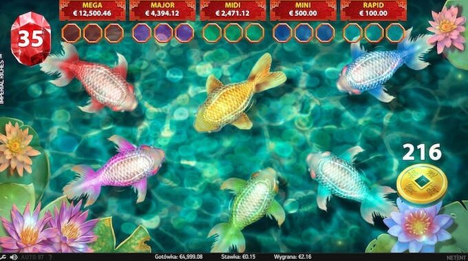 Imperial Riches automat online runda jackpot 