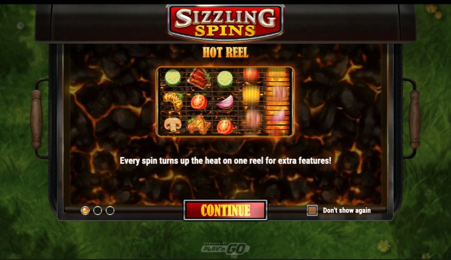 slot sizzling spins