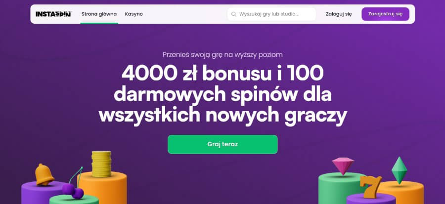 strona główna kasyna instaspin