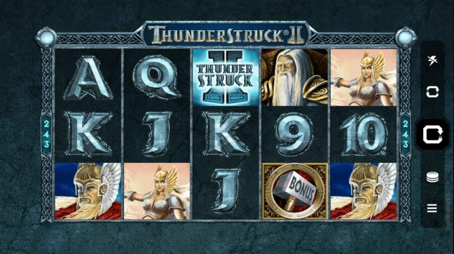 Gra Thunderstruck II dostępna w kasynie RobyCasino