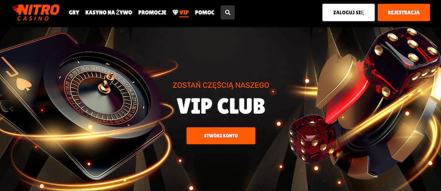 Bonusy VIP w Nitro Casino